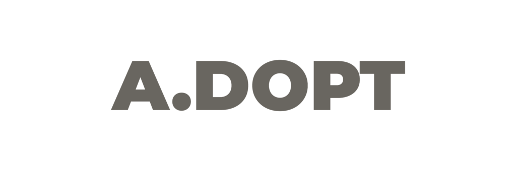 A.dopt Logo Logo adoptieplatform A.dopt